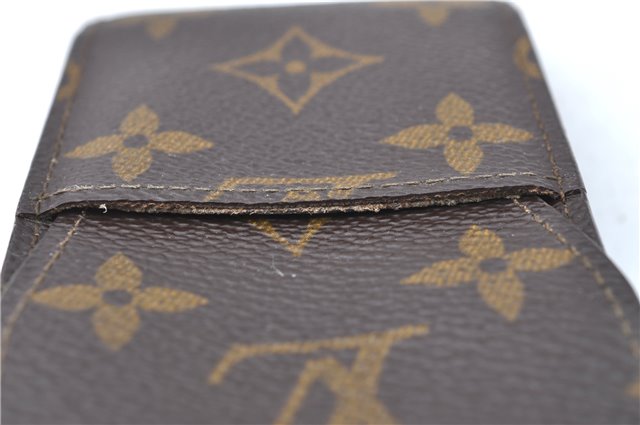 Authentic Louis Vuitton Monogram Etui Cigarette Case M63024 LV J0545