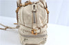 Authentic Chloe Paddington Leather Shoulder Hand Bag Purse Ivory White J0550