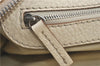 Authentic Chloe Paddington Leather Shoulder Hand Bag Purse Ivory White J0550