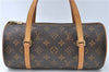 Authentic Louis Vuitton Monogram Papillon 28 Hand Bag LV J0551