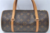 Authentic Louis Vuitton Monogram Papillon 28 Hand Bag LV J0551