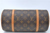 Authentic Louis Vuitton Monogram Papillon 28 Hand Bag LV J0551