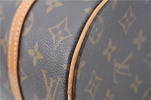 Authentic Louis Vuitton Monogram Papillon 28 Hand Bag LV J0551