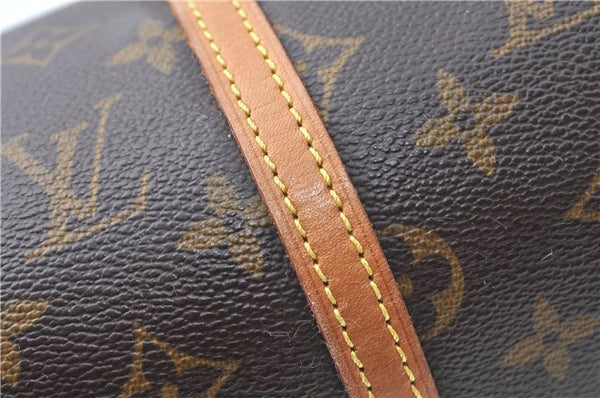 Authentic Louis Vuitton Monogram Papillon 28 Hand Bag LV J0551