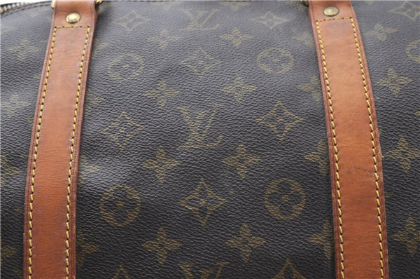 Auth Louis Vuitton Monogram Keepall Bandouliere 60 Boston Bag M41412 LV J0552