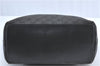Authentic GUCCI Shoulder Tote Bag GG Canvas Leather 31243 Black J0554