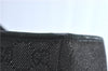 Authentic GUCCI Shoulder Tote Bag GG Canvas Leather 31243 Black J0554