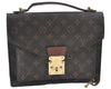 Authentic Louis Vuitton Monogram Monceau 2Way Shoulder Hand Bag M51185 LV J0556