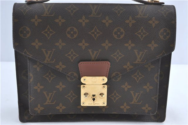 Authentic Louis Vuitton Monogram Monceau 2Way Shoulder Hand Bag M51185 LV J0556
