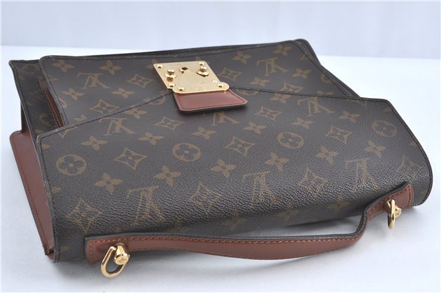 Authentic Louis Vuitton Monogram Monceau 2Way Shoulder Hand Bag M51185 LV J0556