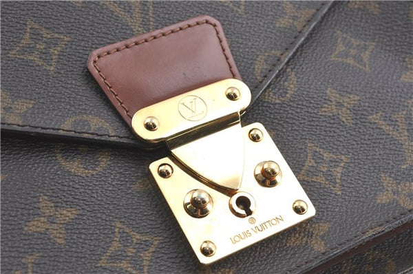 Authentic Louis Vuitton Monogram Monceau 2Way Shoulder Hand Bag M51185 LV J0556
