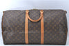 Authentic Louis Vuitton Monogram Keepall 55 Travel Boston Bag M41424 LV J0559