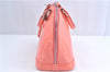 Authentic Louis Vuitton Vernis Alma PM Hand Bag Pink M90256 LV J0561