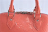 Authentic Louis Vuitton Vernis Alma PM Hand Bag Pink M90256 LV J0561