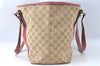 Auth GUCCI Sherry Line Shoulder Tote Bag GG Canvas Leather 139260 Beige J0565