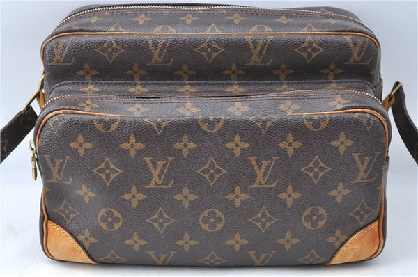 Authentic Louis Vuitton Monogram Nile Shoulder Cross Body Bag M45244 LV J0567