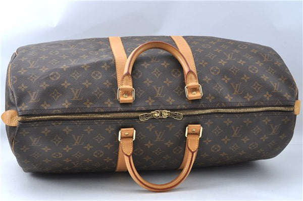 Authentic Louis Vuitton Monogram Keepall 55 Travel Boston Bag M41424 LV J0576