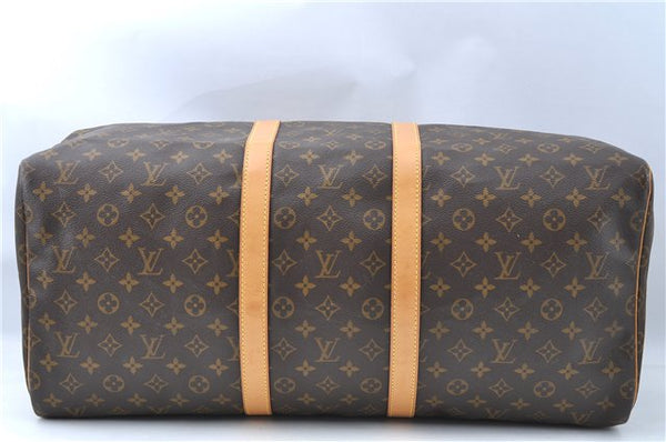 Authentic Louis Vuitton Monogram Keepall 55 Travel Boston Bag M41424 LV J0576