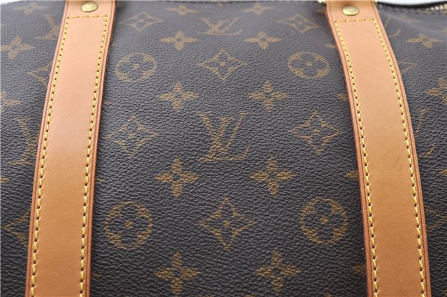 Authentic Louis Vuitton Monogram Keepall 55 Travel Boston Bag M41424 LV J0576