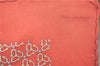 Authentic HERMES Petit Carre 40 Scarf Handkerchief Silk Red J0579