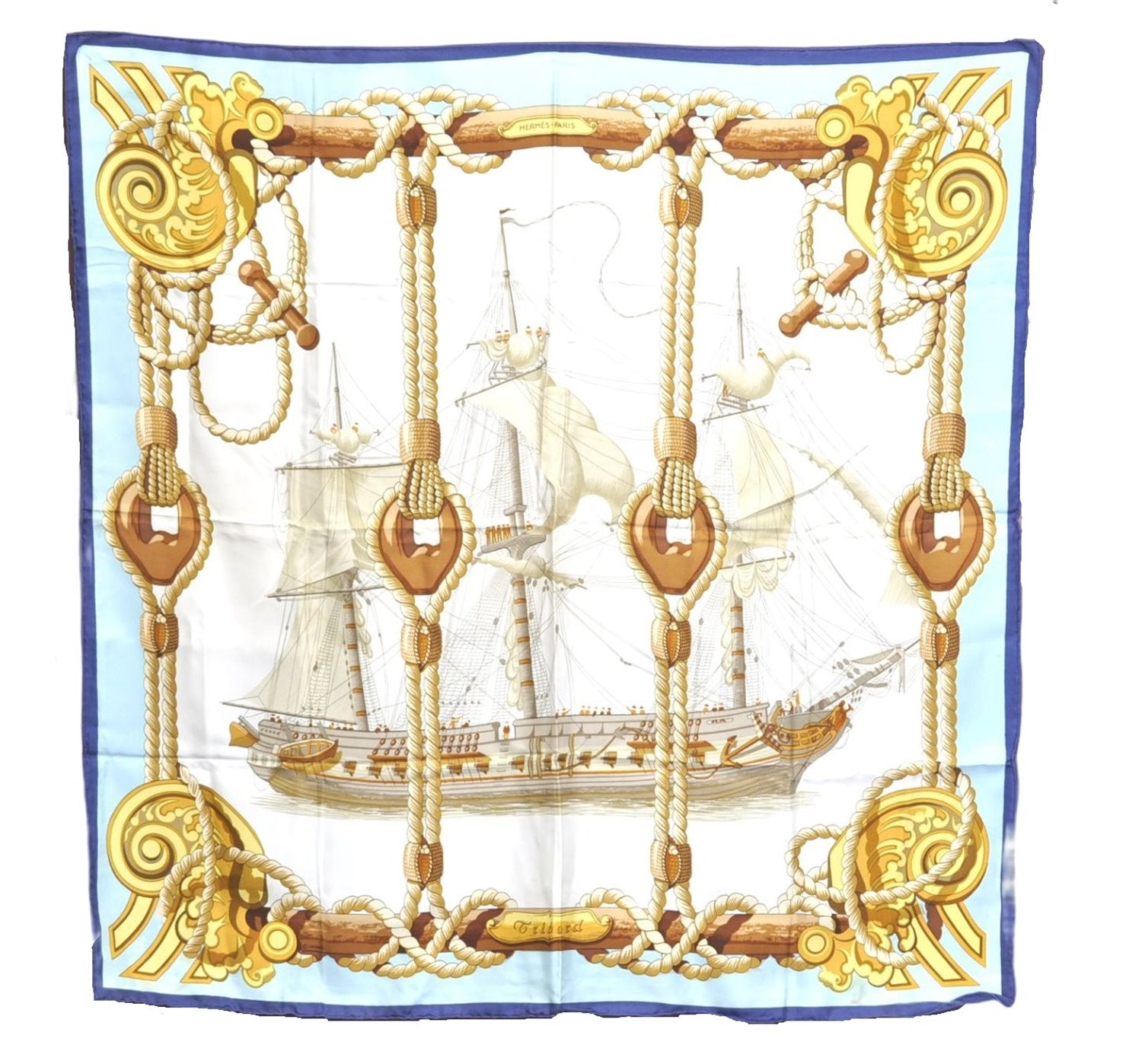 Authentic HERMES Carre 90 Scarf 