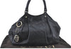 Authentic GUCCI Guccissima Sukey Shoulder Tote Bag GG Leather 211944 Black J0583