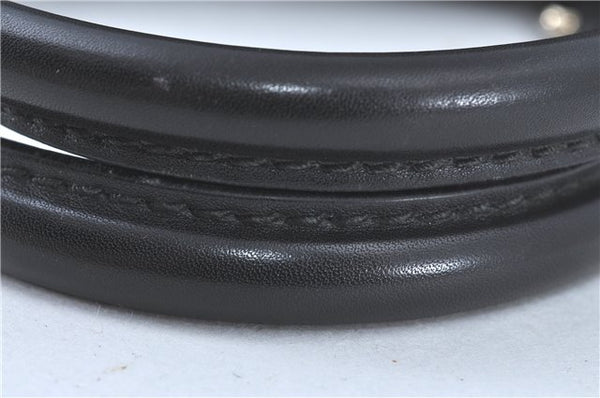 Authentic GUCCI Guccissima Sukey Shoulder Tote Bag GG Leather 211944 Black J0583