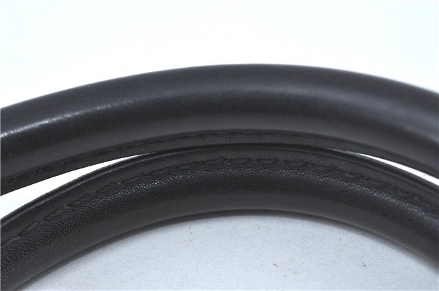 Authentic GUCCI Guccissima Sukey Shoulder Tote Bag GG Leather 211944 Black J0583