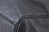 Authentic GUCCI Guccissima Sukey Shoulder Tote Bag GG Leather 211944 Black J0583