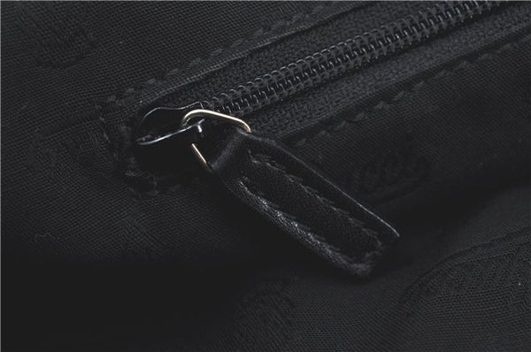 Authentic GUCCI Guccissima Sukey Shoulder Tote Bag GG Leather 211944 Black J0583
