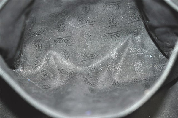 Authentic GUCCI Guccissima Sukey Shoulder Tote Bag GG Leather 211944 Black J0583