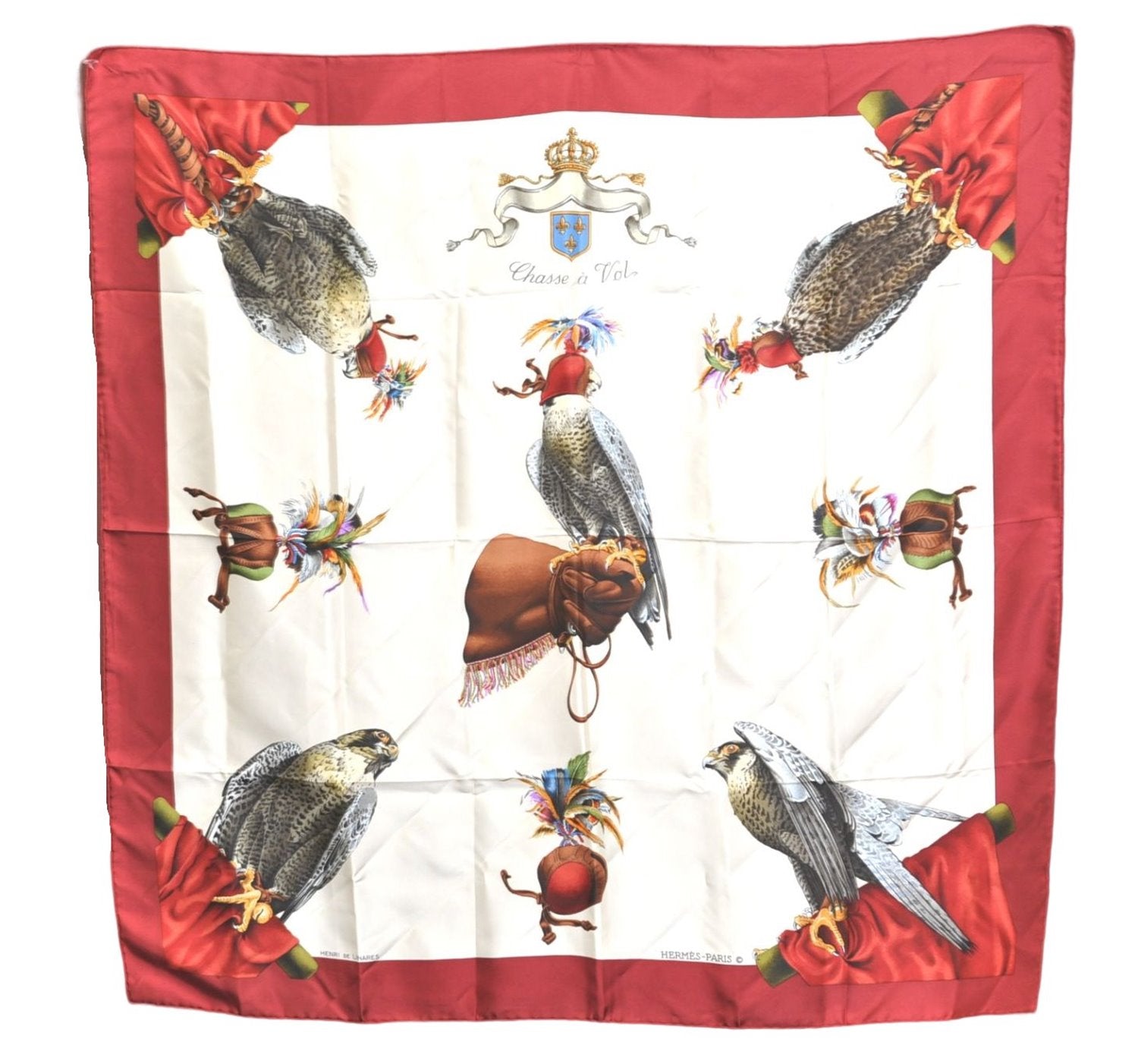 Authentic HERMES Carre 90 Scarf 