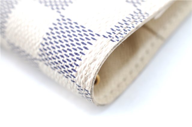 Authentic Louis Vuitton Damier Azur Agenda PM Day Planner Cover R20706 LV J0585