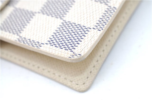 Authentic Louis Vuitton Damier Azur Agenda PM Day Planner Cover R20706 LV J0585