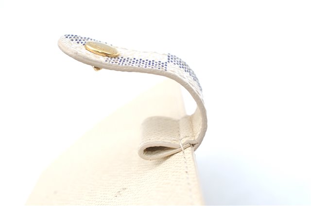 Authentic Louis Vuitton Damier Azur Agenda PM Day Planner Cover R20706 LV J0585