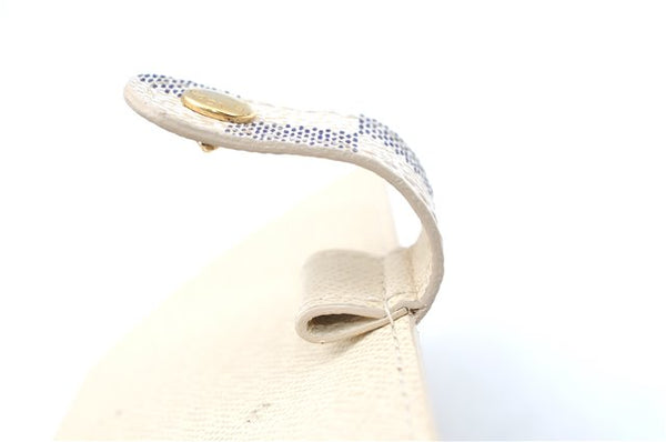 Authentic Louis Vuitton Damier Azur Agenda PM Day Planner Cover R20706 LV J0585