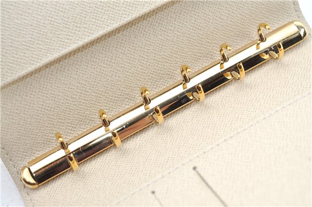 Authentic Louis Vuitton Damier Azur Agenda PM Day Planner Cover R20706 LV J0585