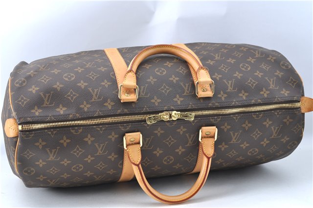 Authentic Louis Vuitton Monogram Keepall 50 Travel Boston Bag M41426 LV J0586