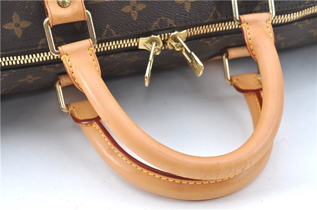 Authentic Louis Vuitton Monogram Keepall 50 Travel Boston Bag M41426 LV J0586