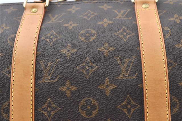 Authentic Louis Vuitton Monogram Keepall 50 Travel Boston Bag M41426 LV J0586