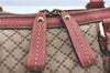 Auth GUCCI Diamante Sukey Shoulder Tote Bag Canvas Leather 247902 Brown J0587