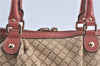 Auth GUCCI Diamante Sukey Shoulder Tote Bag Canvas Leather 247902 Brown J0587