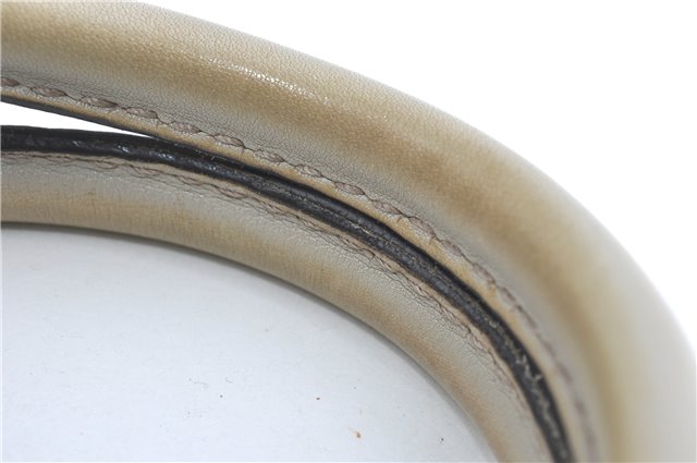 Authentic GUCCI Sukey Shoulder Tote Bag GG Canvas Leather 211944 Brown J0595