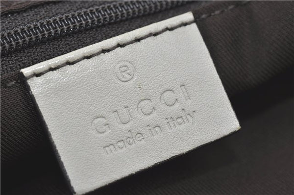 Authentic GUCCI Sukey Shoulder Tote Bag GG Canvas Leather 211944 Brown J0595