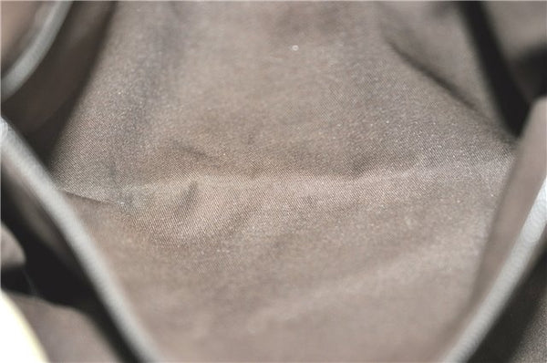 Authentic GUCCI Sukey Shoulder Tote Bag GG Canvas Leather 211944 Brown J0595