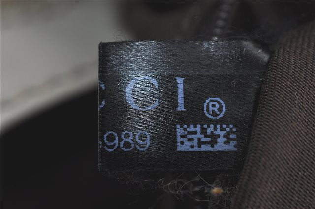 Authentic GUCCI Sukey Shoulder Tote Bag GG Canvas Leather 211944 Brown J0595