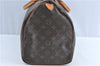 Authentic Louis Vuitton Monogram Speedy 40 Hand Boston Bag M41522 LV J0597