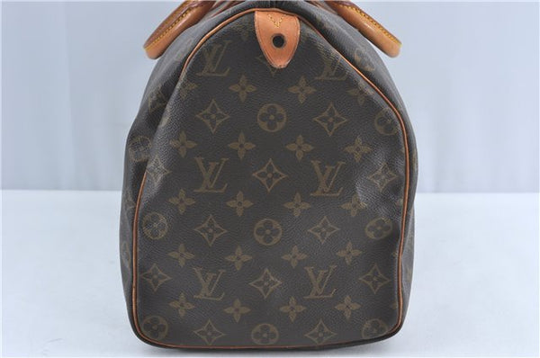 Authentic Louis Vuitton Monogram Speedy 40 Hand Boston Bag M41522 LV J0597