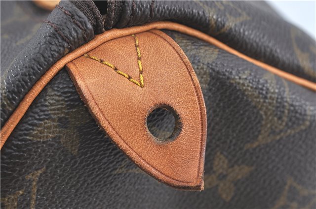 Authentic Louis Vuitton Monogram Speedy 40 Hand Boston Bag M41522 LV J0597