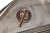 Authentic GUCCI SOHO Tassel Chain Shoulder Boston Bag Leather 308983 Gold J0599